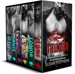 susan stephens' blood and thunder 6 book boxedset
